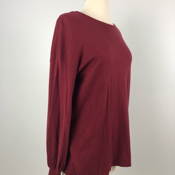 4th & Union Pullover Shirt Sweater Maroon Small P - Picture 5 of 8